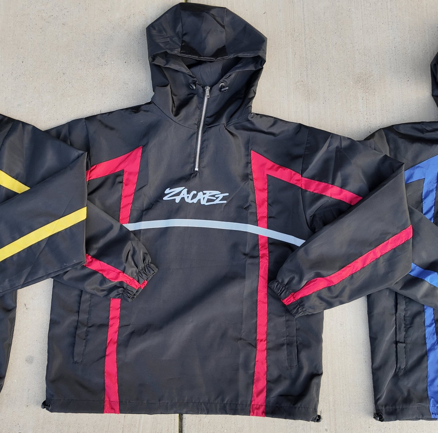 ZACARI Lightning Streak Windbreaker
