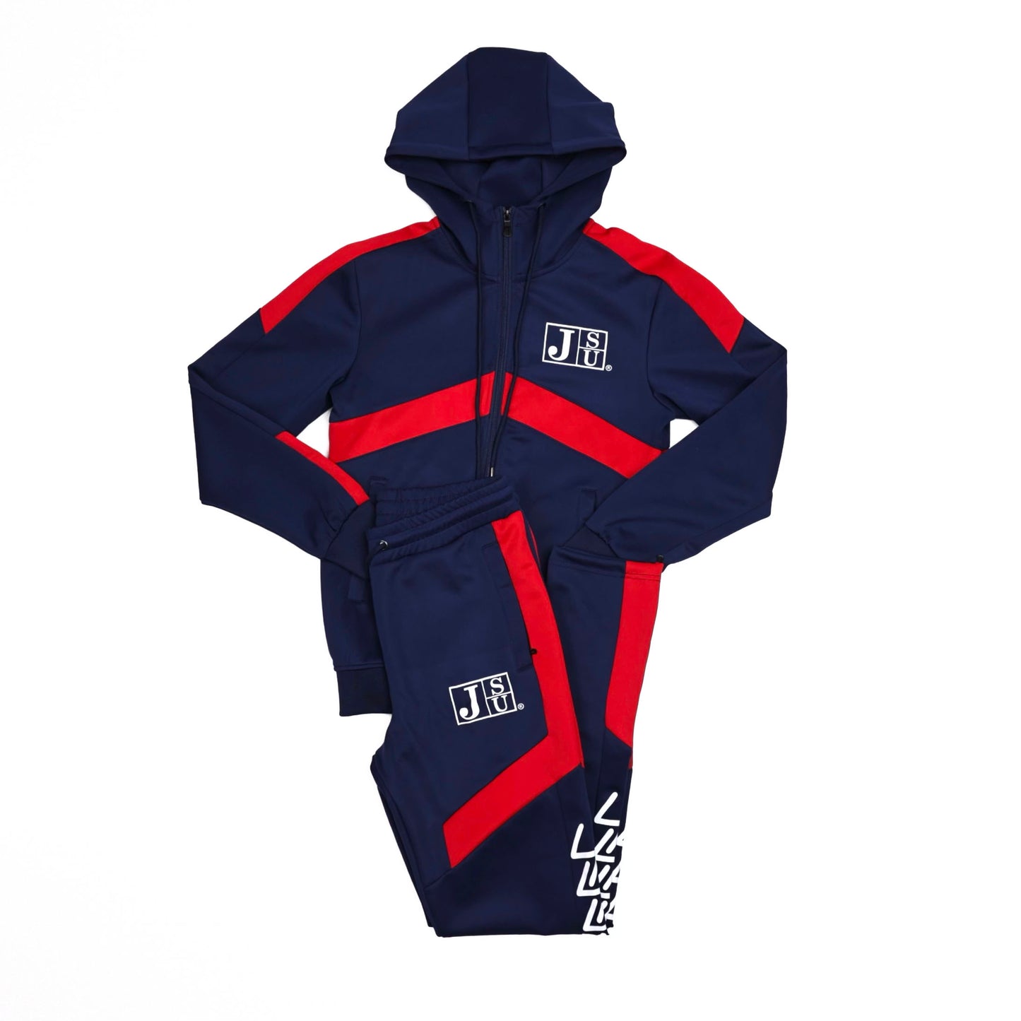 JSU Lightning Rod Tracksuit (Navy/Red)